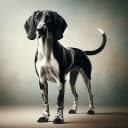 Foto der Rasse Français blanc et noir (Französischer Weiß-Schwarzer Laufhund)