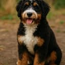 Foto der Rasse Bernedoodle (Bernersennenhund x Pudel)