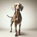 Foto der Rasse Weimaraner (langhaar)