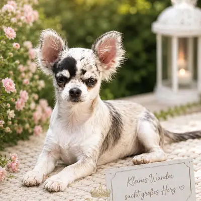 König Mufasa – Chihuahua Welpe, Niedersachsen, Raised by Chihuahuas von der grünen Wiese 