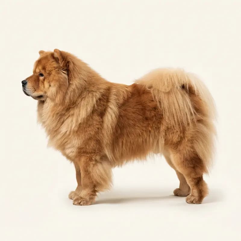 Chow Chow med Langhåret