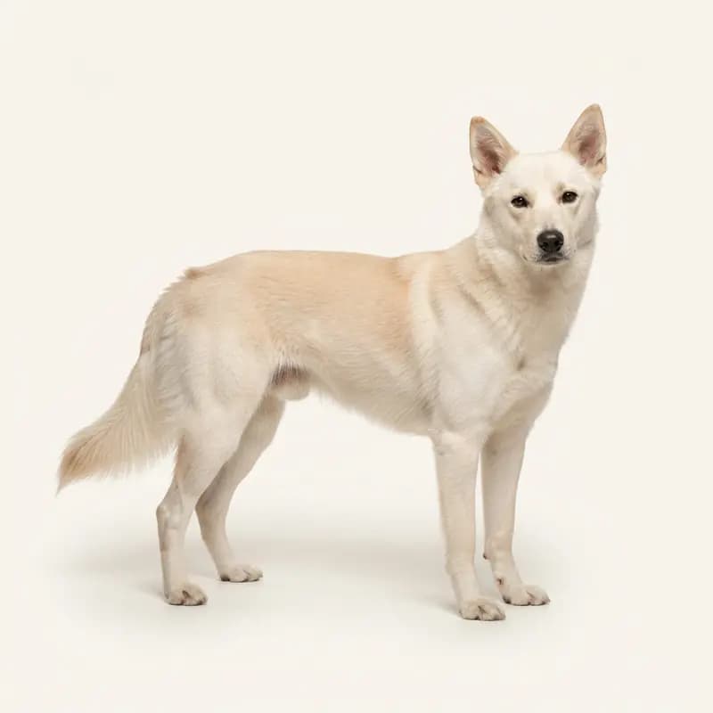 Volwassen Kanaänhond in Crème