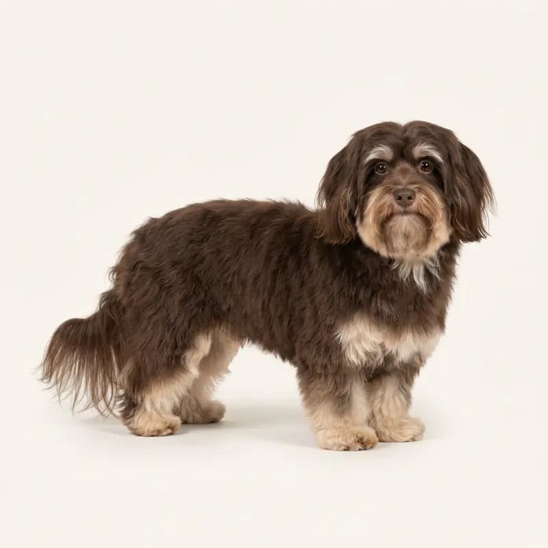 Bichon Havanais adulte en Bicolore