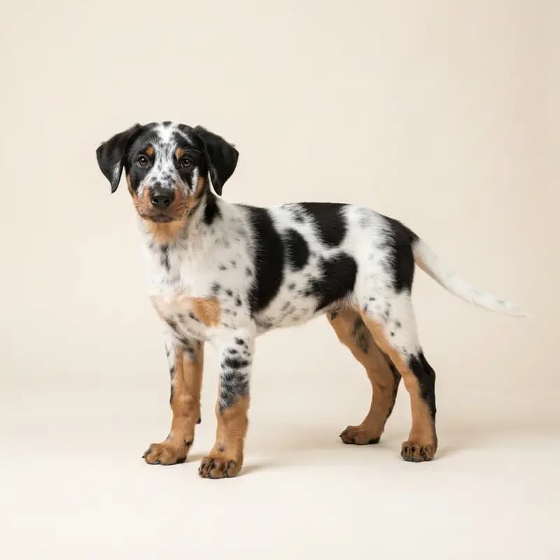 Beauceron Welpe in Harlekin