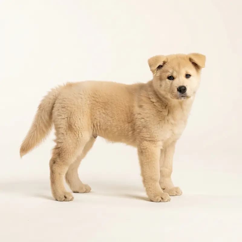 Amerikan Akita Welpe in Fawn