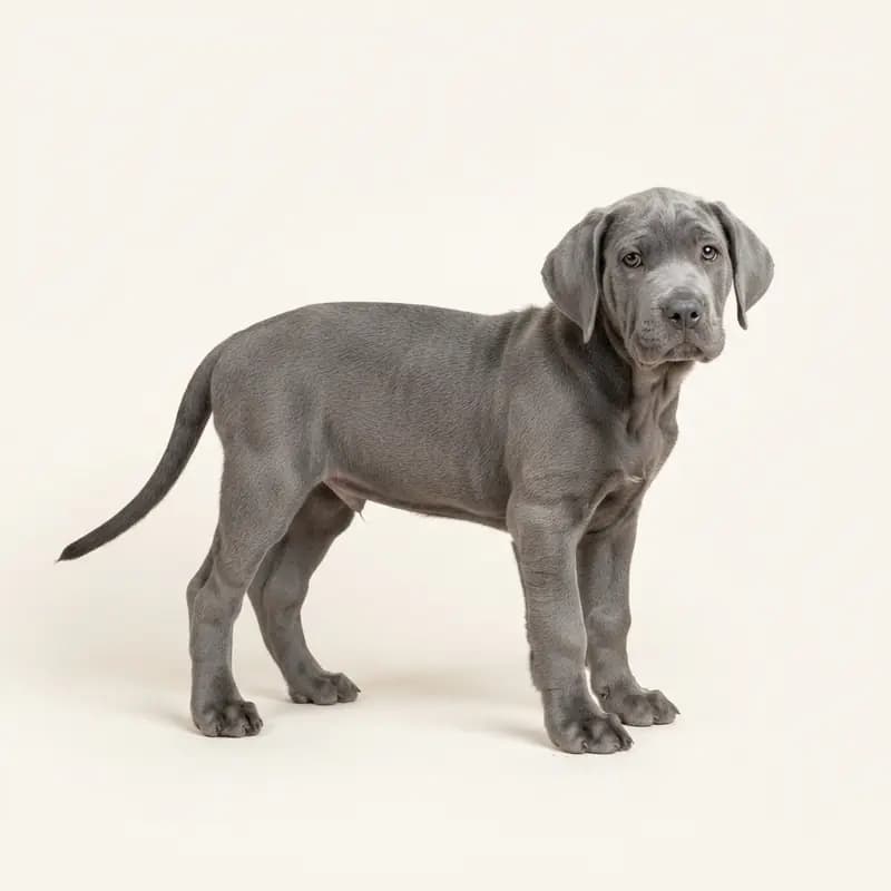 Fila Brasileiro Welpe in Blå