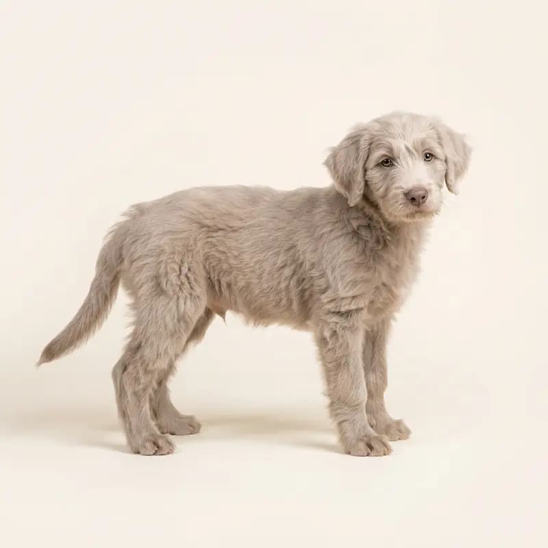 Bergamasco Çoban Köpeği Welpe in Isabella