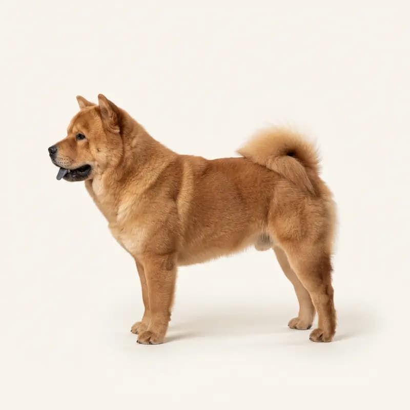 Chow Chow med Korthåret