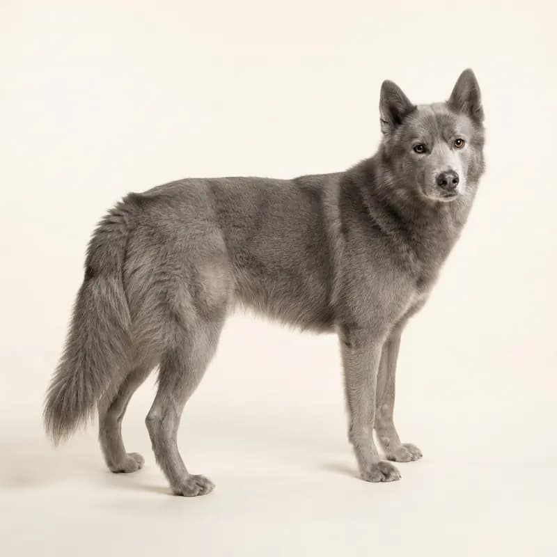 Husky d'Alaska adulte en Gris