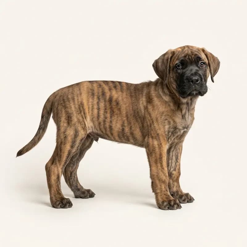 Mastiff Welpe in Stribet