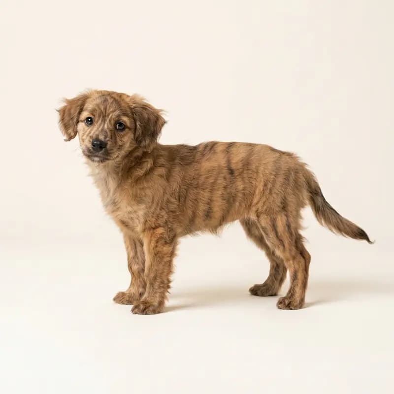 Pomapoo Welpe in Stribet
