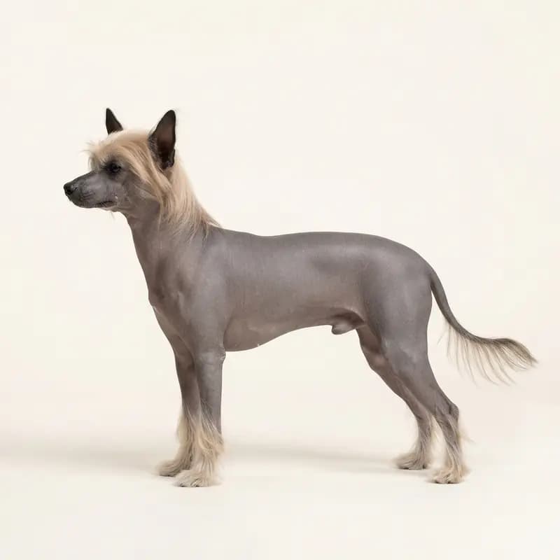 Chinese Naakthond met Haarloos