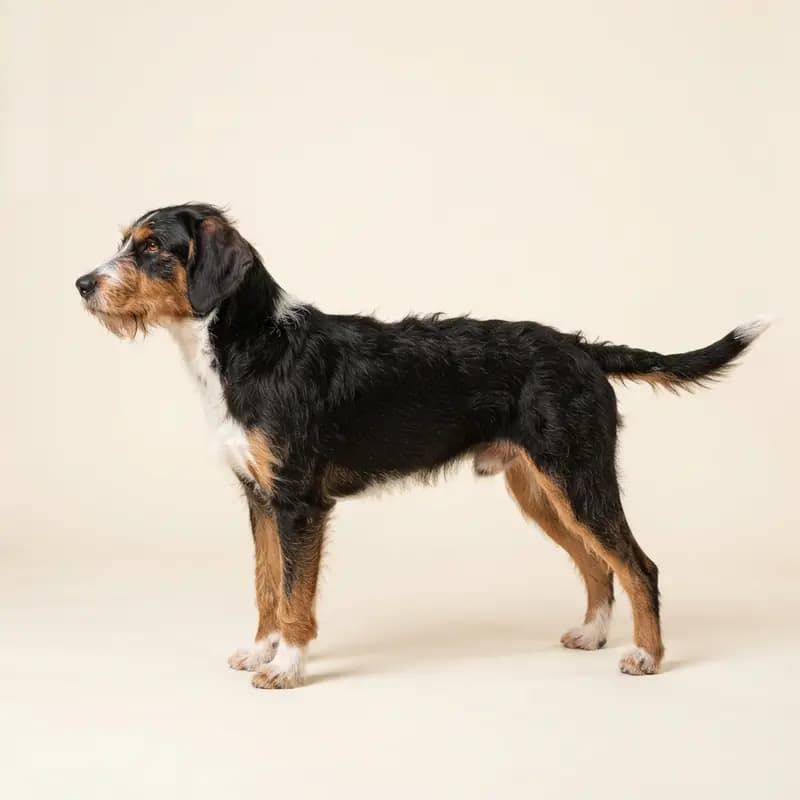 Schweizerhunde (bernererhunde) med Strithåret