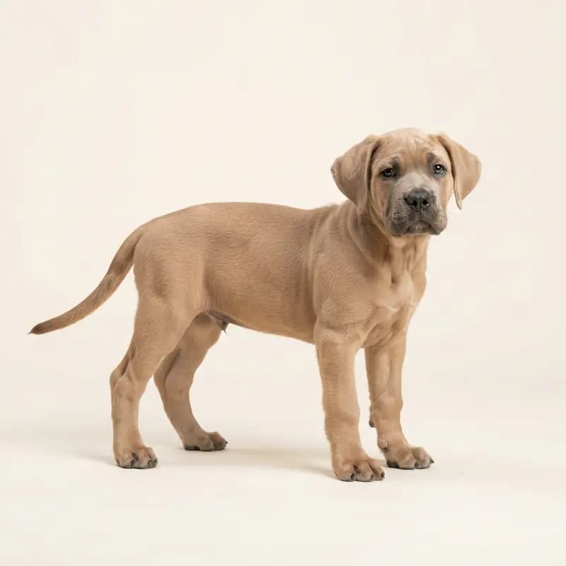 Cane Corso Welpe in Fawn