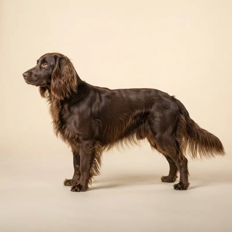 Chien d'oysel allemand avec Poil long
