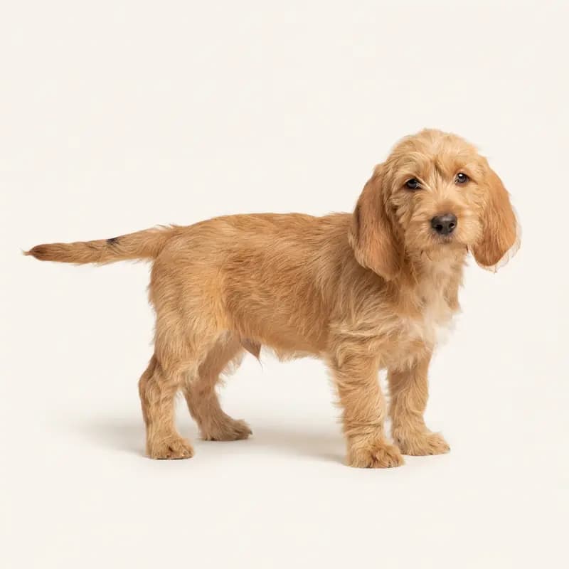 Petit Basset Griffon Vendéen Welpe in Oranje