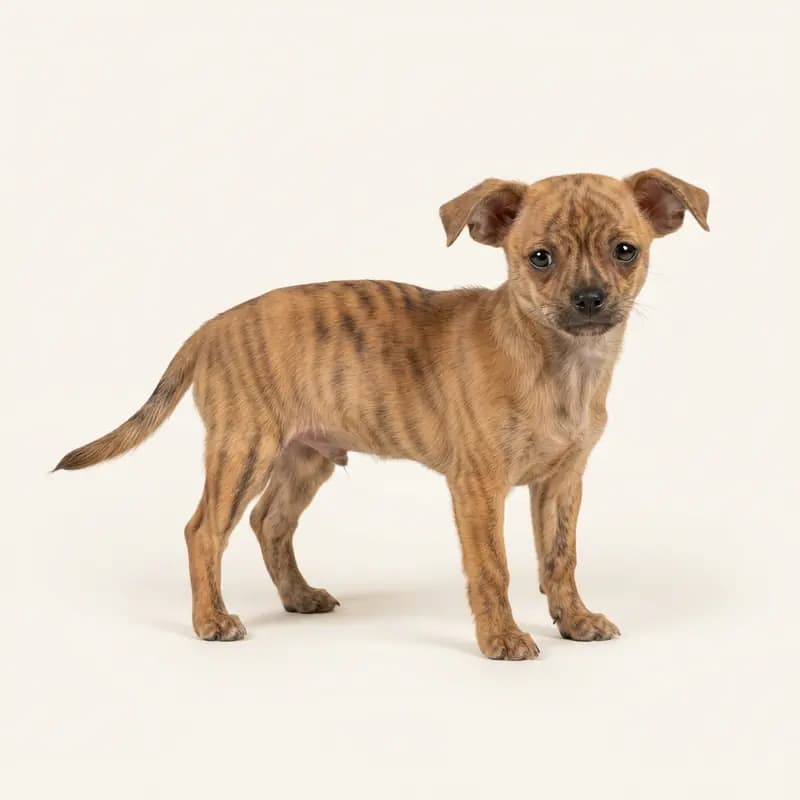 Chihuahua Welpe in Çizgili (brindle)