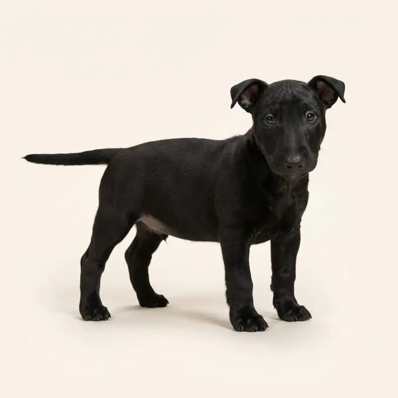 Bull Terrier miniature Welpe in Noir