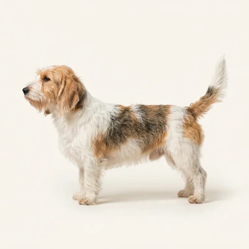 Petit Basset Griffon Vendéen met Halflang haar