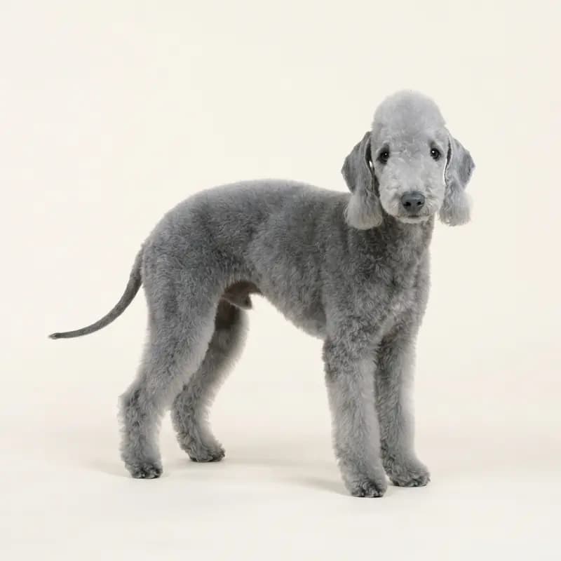 Bedlington Terrier adulte en Bleu