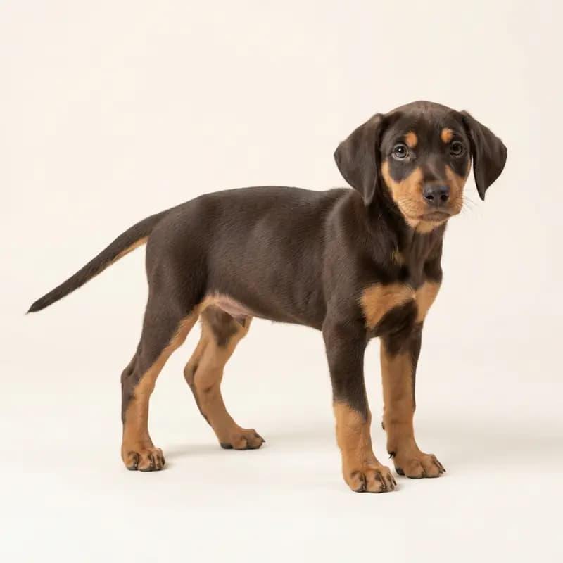 Rastreador Brasileiro (Braziliaanse hond) Welpe in Tweekleurig