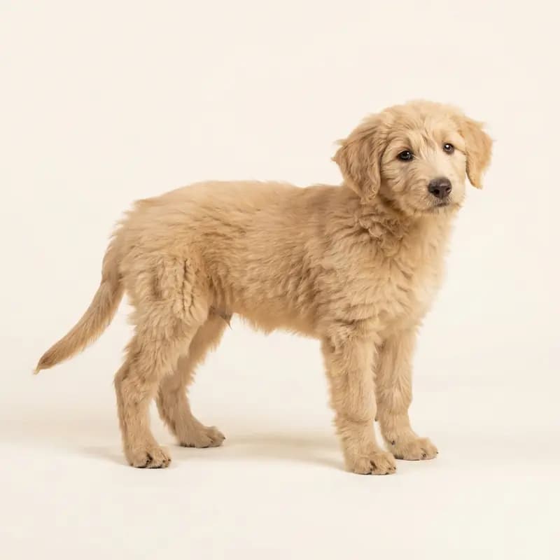 Bergamasco Çoban Köpeği Welpe in Fawn