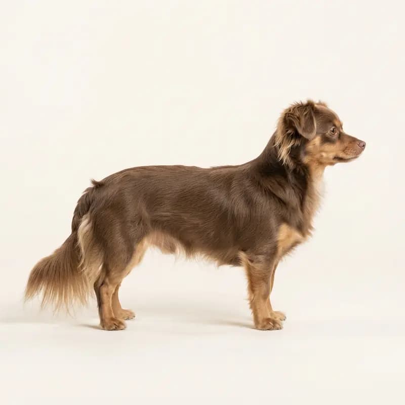 Chiweenie med Mellemlang pels