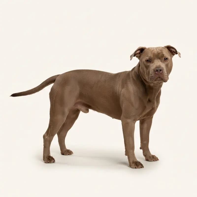 American Bully adulte en Marron