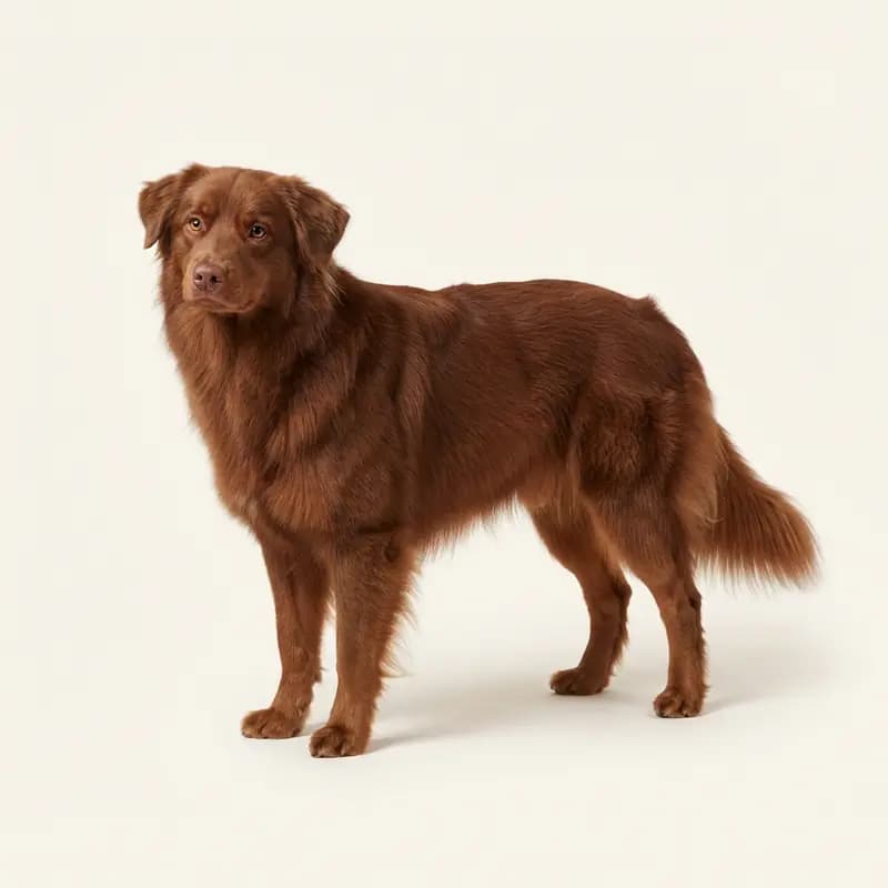 Voksen Australian Shepherd i Rød