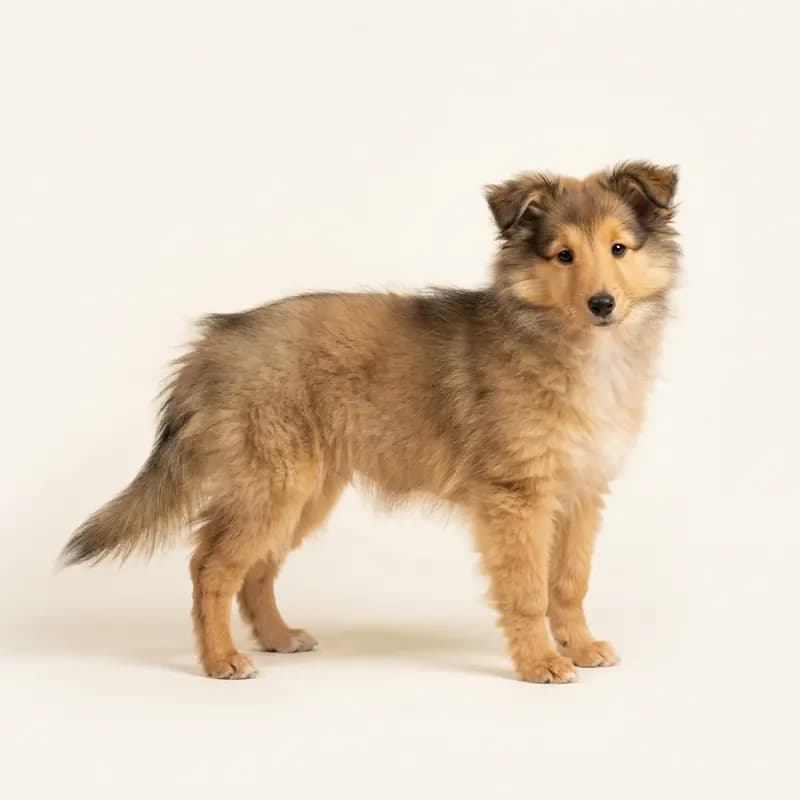 Shetland Sheepdog Welpe in Sable
