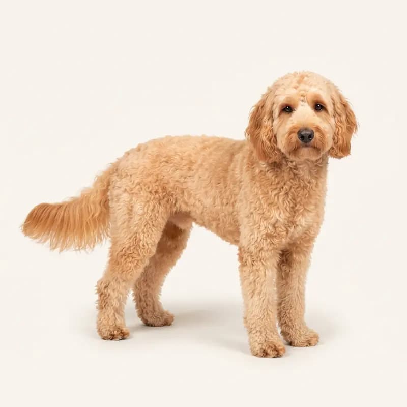 Labradoodle australien adulte en Abricot