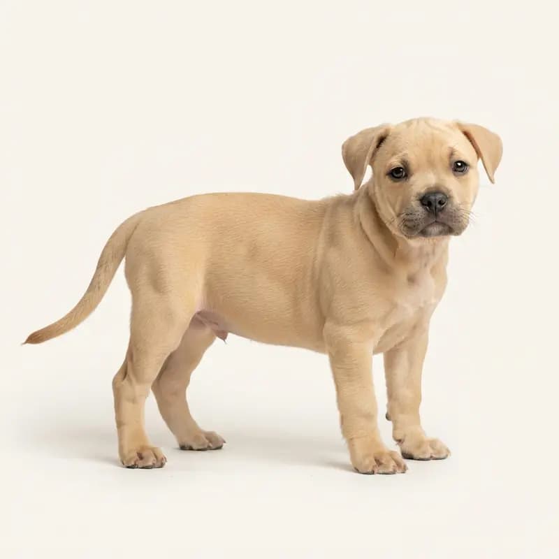 Exotic Bully Welpe in Fawn