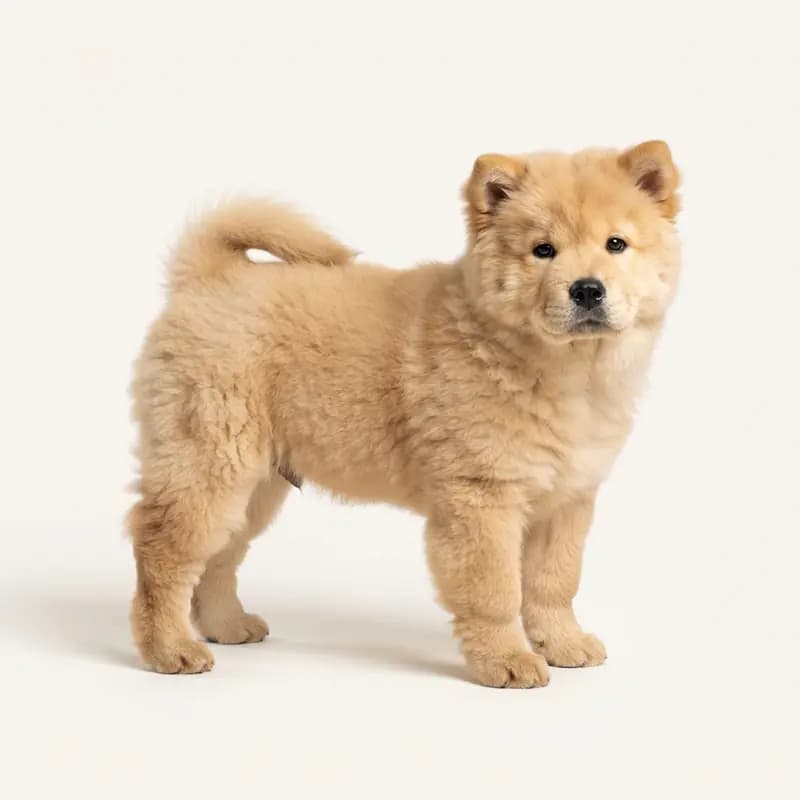 Chow Chow Welpe in Fawn