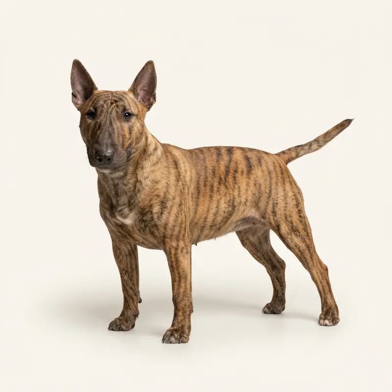 Bull Terrier miniature adulte en Bringé