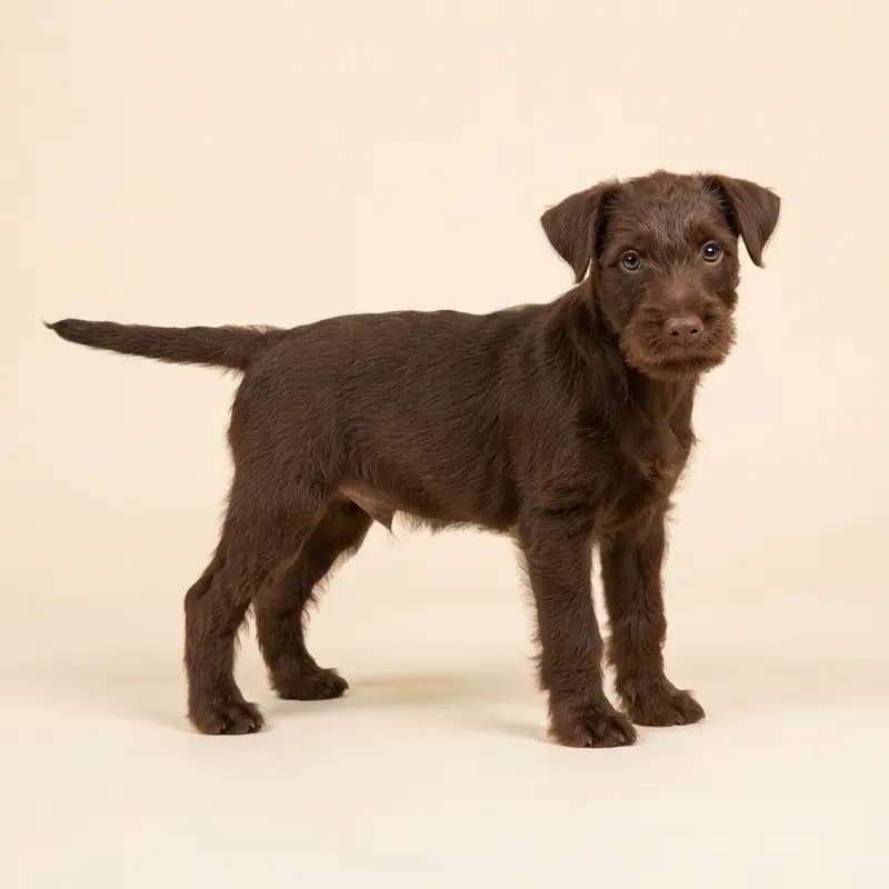 Lakeland Terrier Welpe in Leverbrun
