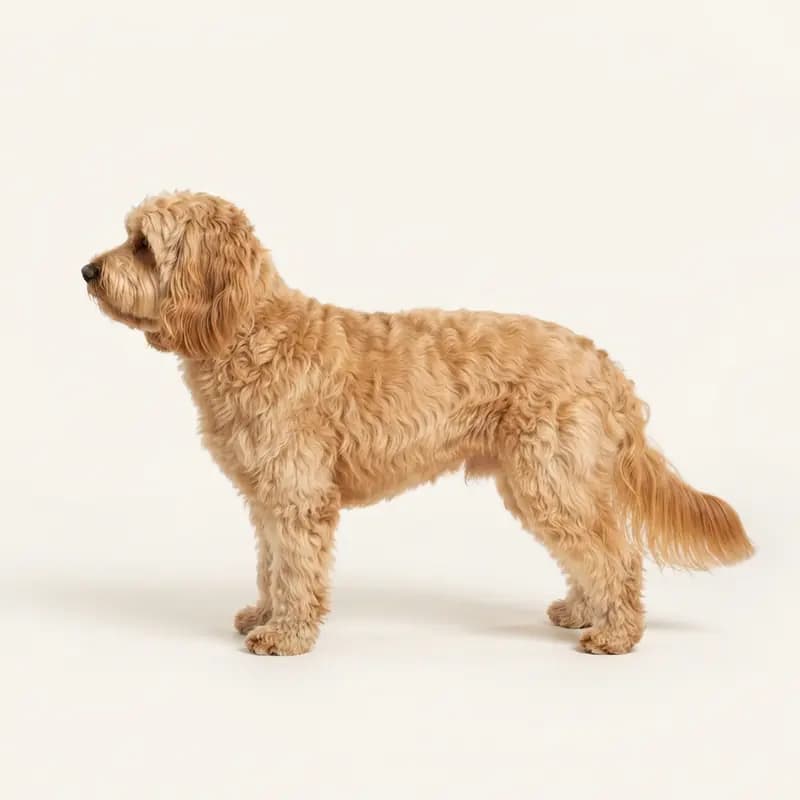 Cockapoo met Halflang haar