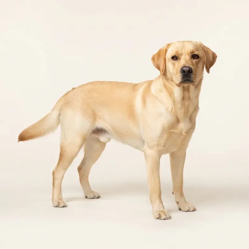 Labrador Retriever adulte en Jaune