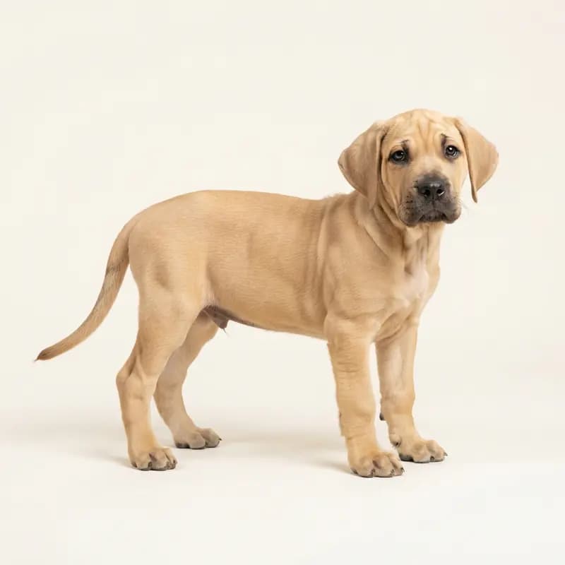 Fila Brasileiro Welpe in Fawn