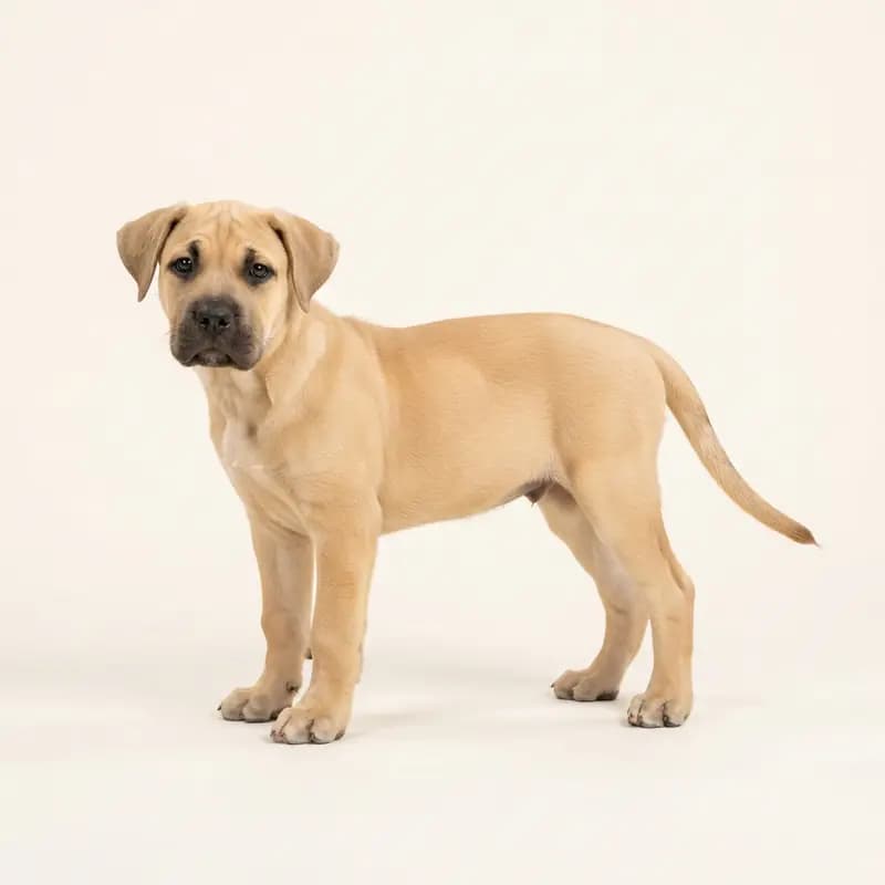 Dogo Canario Welpe in Fawn