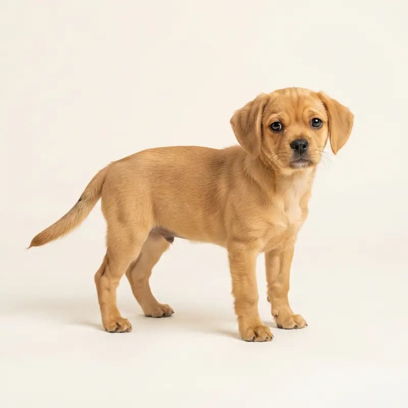 Puggle Welpe in Tan
