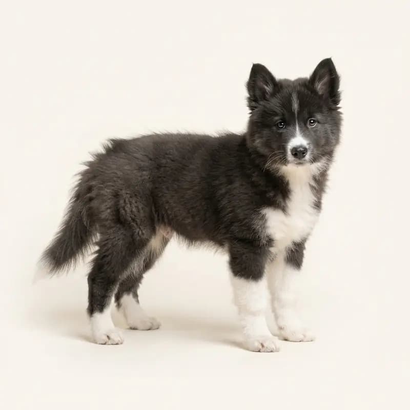 Yakutskaya Laika Welpe in Tofarvet