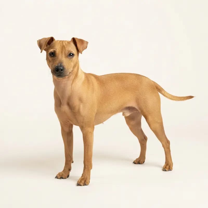 Voksen Amerikansk hårløs terrier i Tan