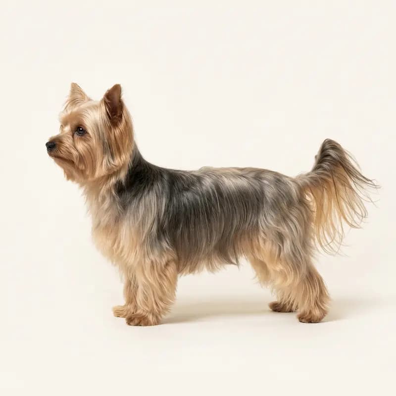 Morkie med Langhåret