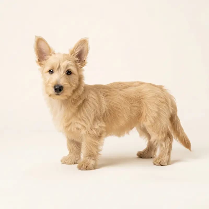 Skye Terrier Welpe in Fauve