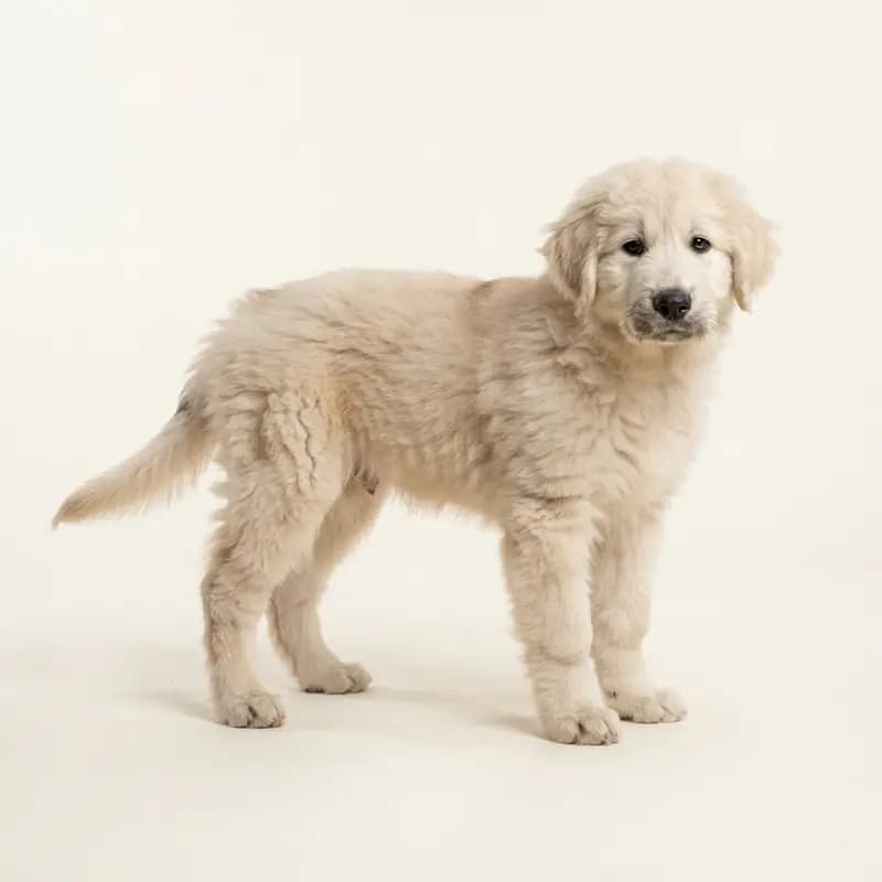 Güney Rus Çoban Köpeği Welpe in Krem