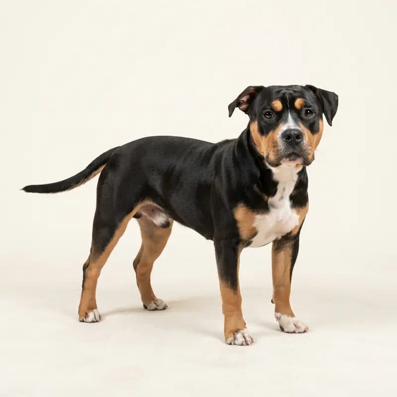 American Bully adulte en Tricolore