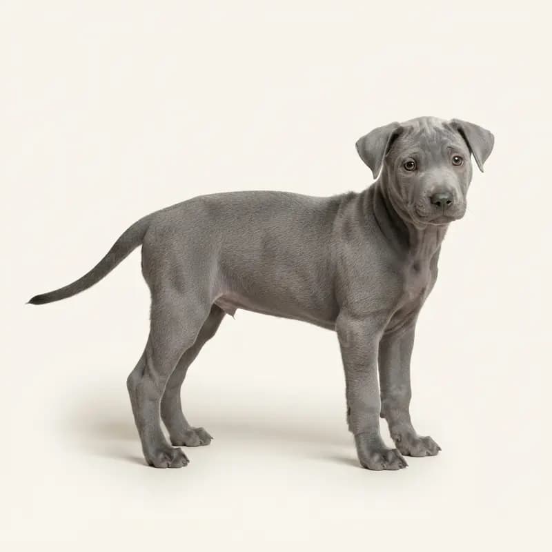 Thaise Ridgeback Welpe in Blauw