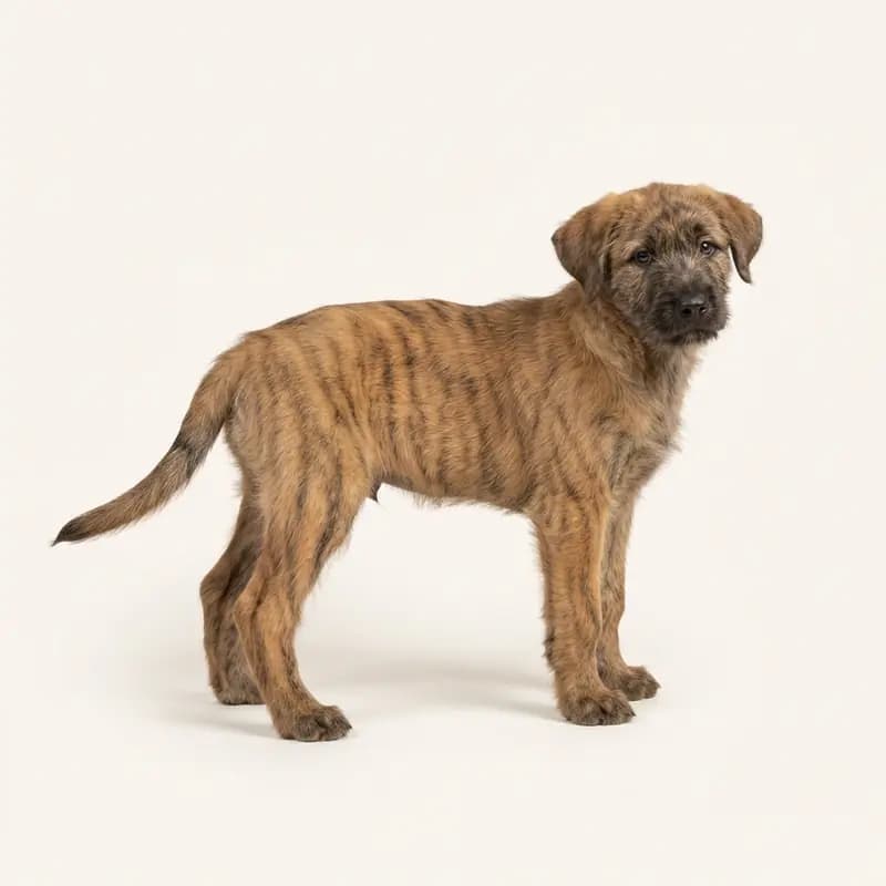 Bouvier des Ardennes Welpe in Çizgili (brindle)