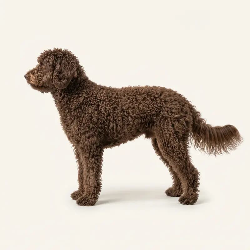 Aussiedoodle met Krulhaar