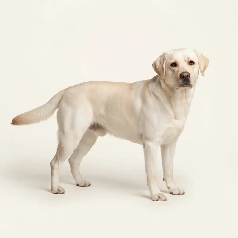 Labrador Retriever adulte en Crème